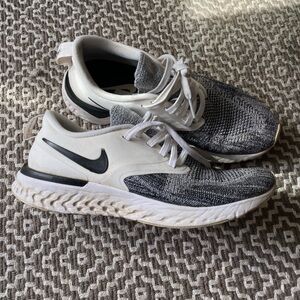 Nike React athletic shoes